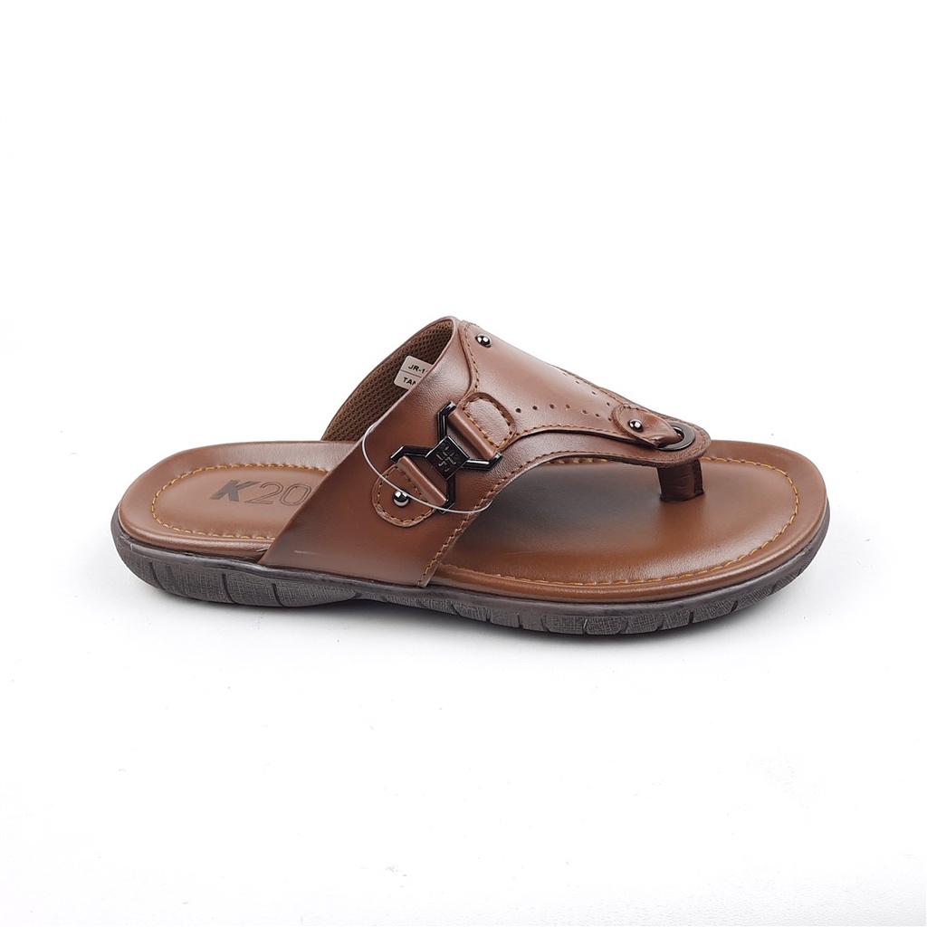 Sandal pria bahan kulit asli keyton Jr.118 39-43