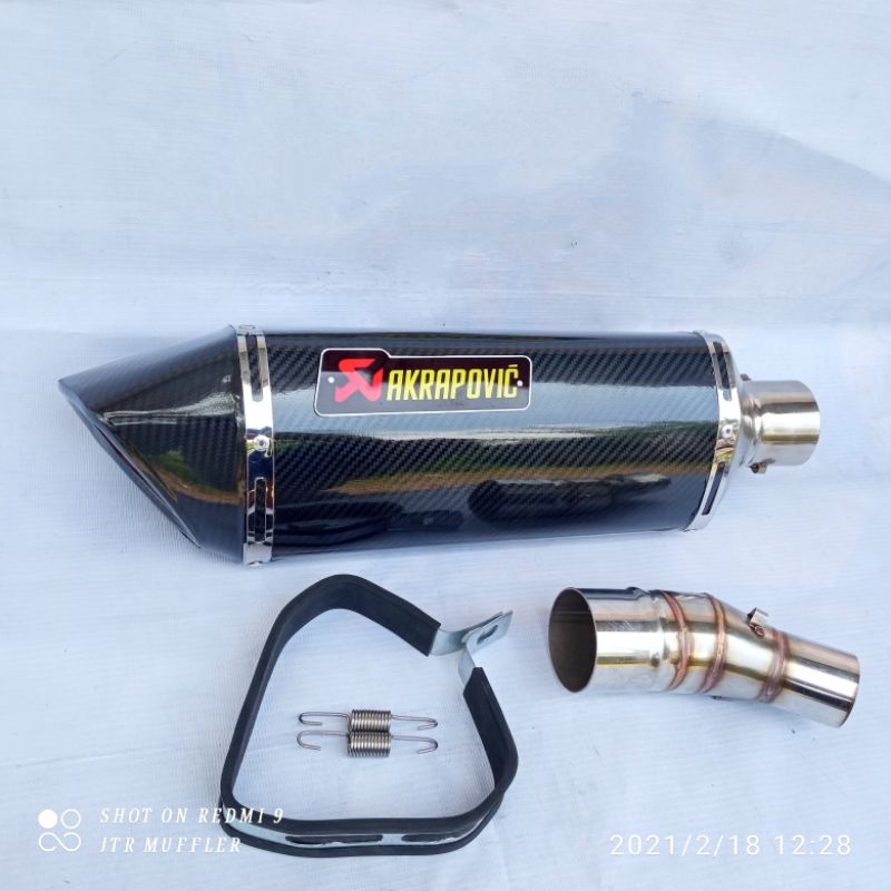 SILINCER SELENCER SILENCER KNALPOT RACING AKRAPOVIC NINJA 250FI CBR250RR R25 MT25 Z250.