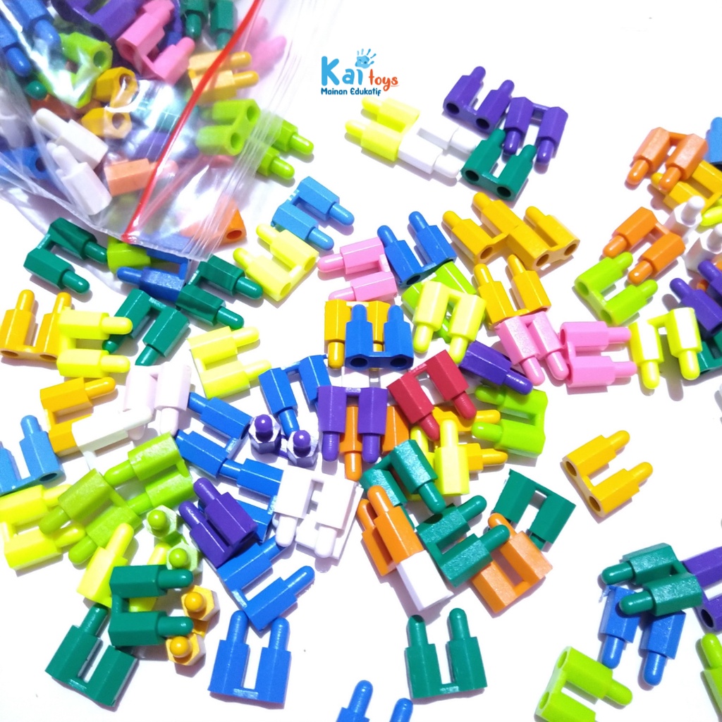 Mainan Anak Lego Roket Mini 200 gram /  Mainan Miniset Jadul 800 pcs / Puzzle Mini Set Peluru Menara