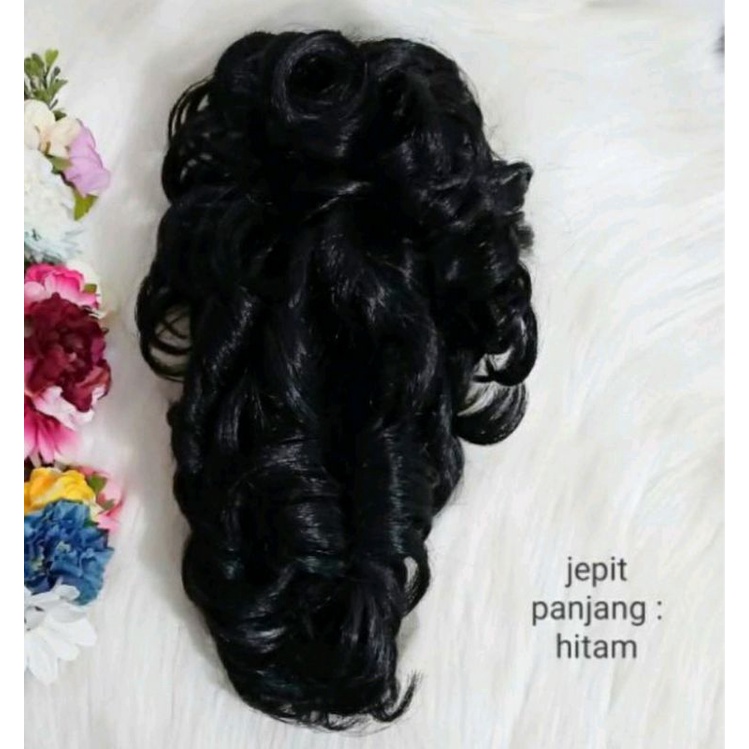 RAMBUT CEPIT AKORDION SEDENG / CEPIT SANGGUL TAMBAHAN