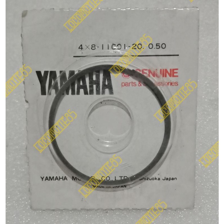 ring piston seher sekher seker rxs rx special spesial rx 115 YT 115 os oversize 50 ori japan
