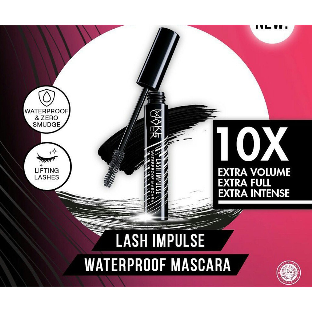 MAKE OVER Lash Impulse Waterproof Mascara 9ml