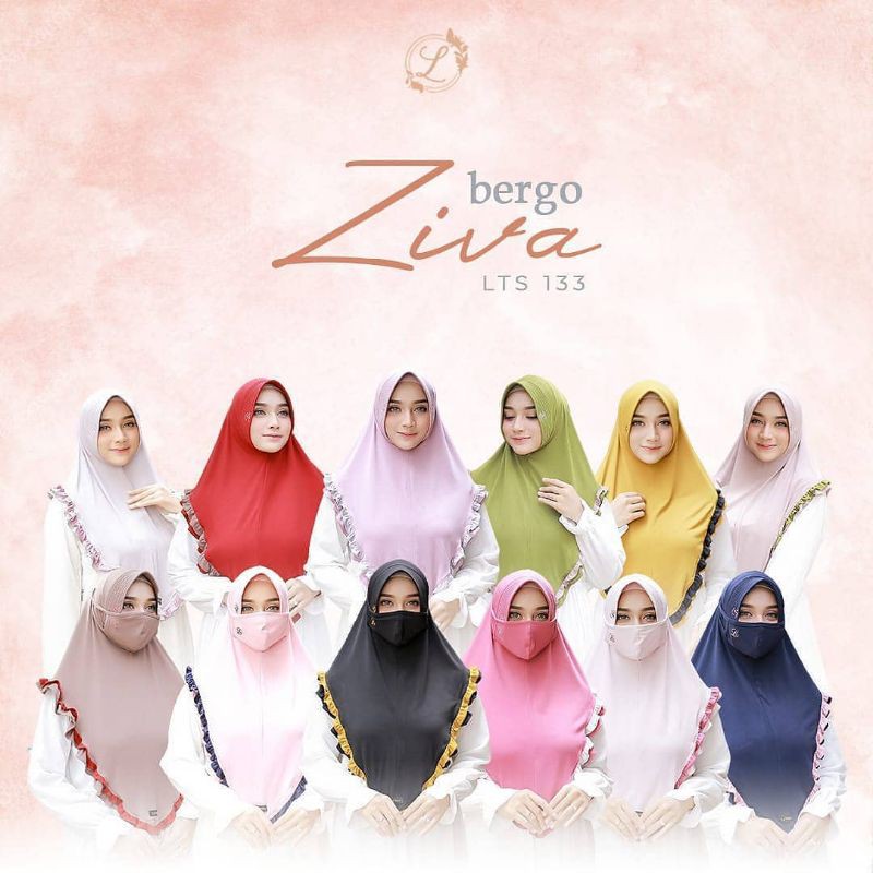 ZIVA BERGO ORIGINAL LATISZA /KERUNGUNG INSTAN FREE MASKER