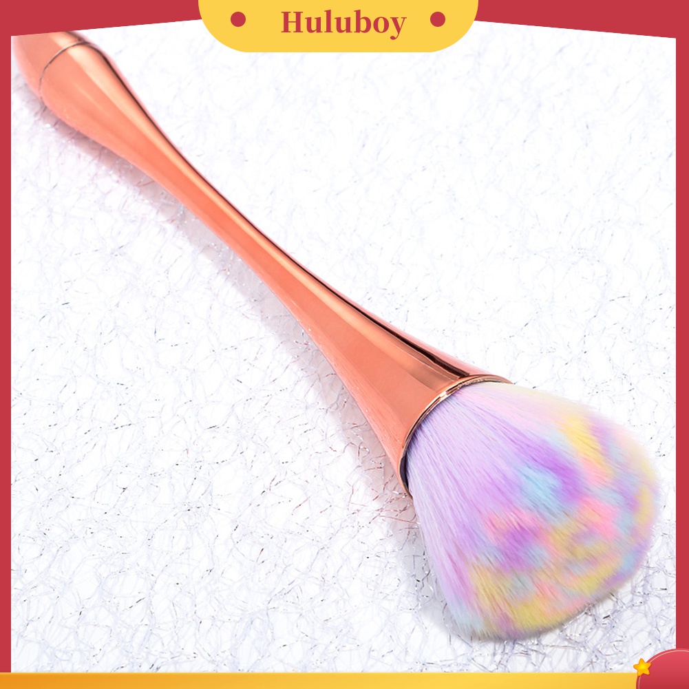 Huluboy Huluboy♡ Brush Pembersih Debu Kuku Dengan Bulu Lembut Untuk Manicure