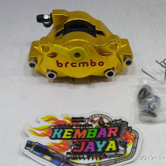 Kaliper brembo 2 p cnc gold