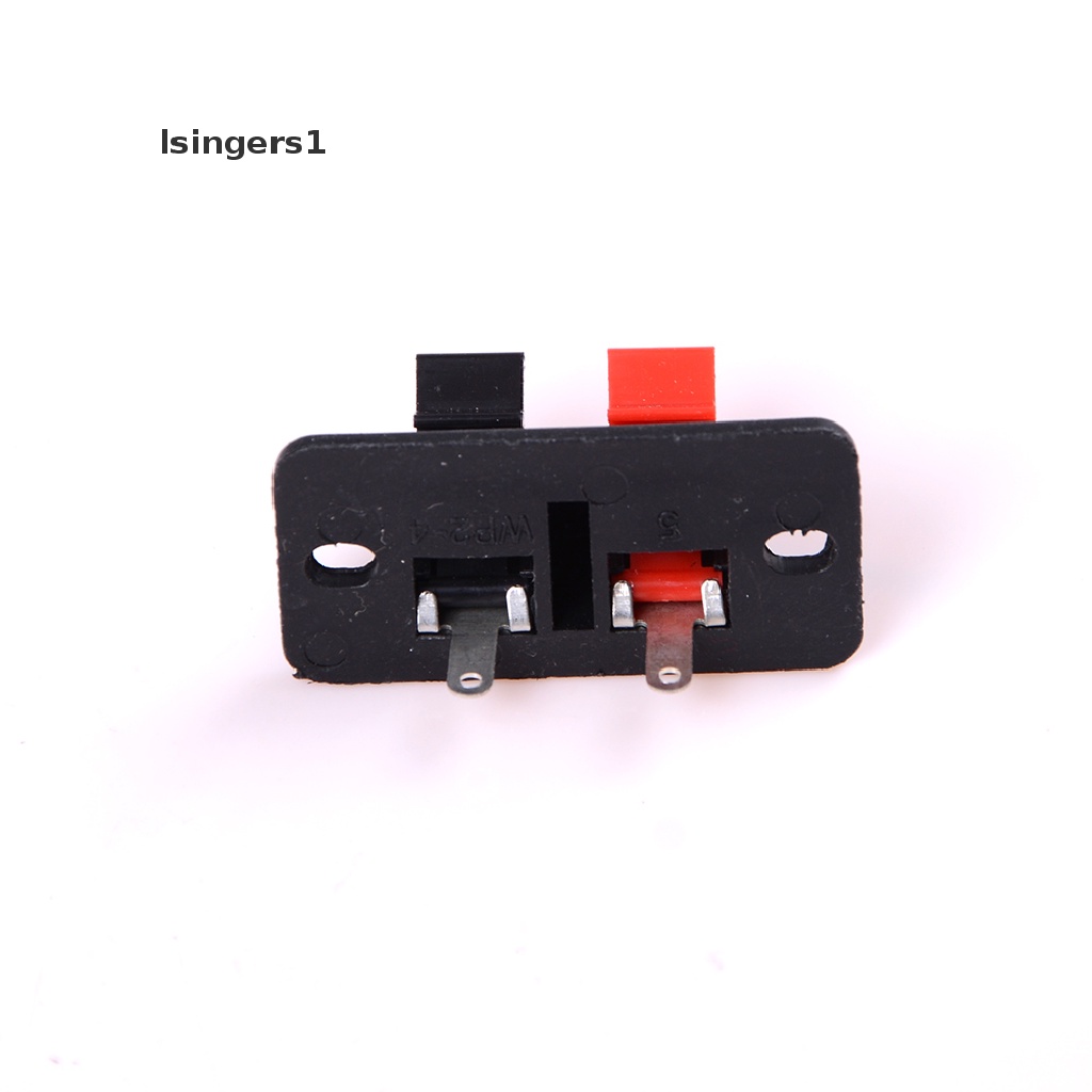 (lsingers1) 5pcs Konektor Terminal Jack Audio 2 Posisi Untuk Speaker