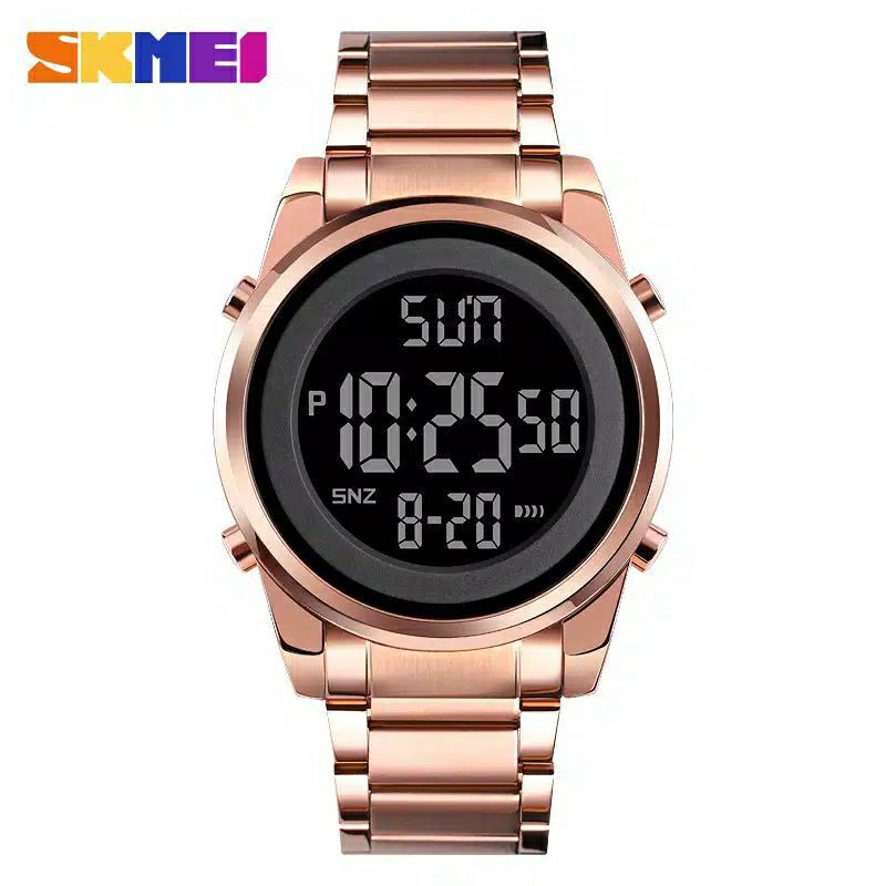 JAM TANGAN CEWEK/COWOK DIGITAL RANTAI SKMEI 1611 ORIGINAL,WR/JAM TANGAN SKMEI TERBARU/JAM TANGAN CEWEK/COWOK SKMEI 1611/Jam Skmei 1611 original bergaransi