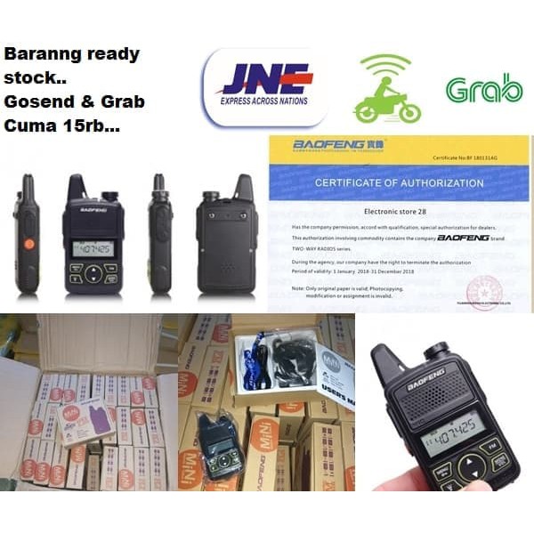 HT Baofeng BF-T1 VS WLN Walkie Talkie ( Mini Walkie talkie )