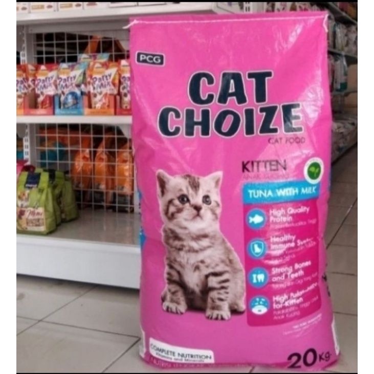 Cat Choize Kitten Tuna 20 Kg - Expedisi Makanan Kucing Cat Choize Tuna Kitten