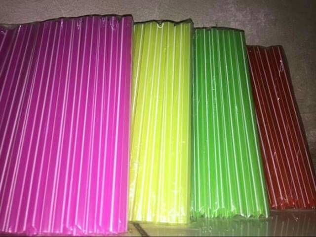 Sedotan 6MM 18CM ISI 50Batang Sedotan Plastik Babel Kecil Teh Poci Juice 6 MM 18 CM