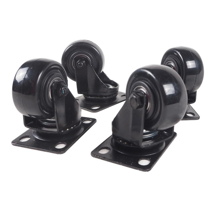 CA01 - Castors Set of 4 - INDORACK