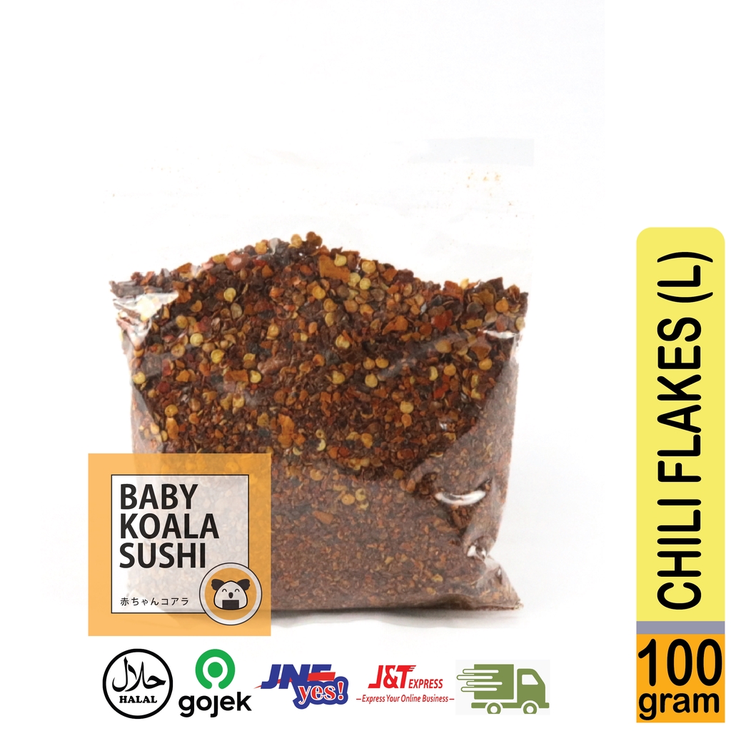 Chili Flakes Chilli Powder Togarashi 50g | Cabe Bubuk Super Cabai Pedas Kasar Halus