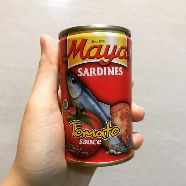 

Maya Sarden Kaleng Kecil 155g/ sarden maya saus tomat