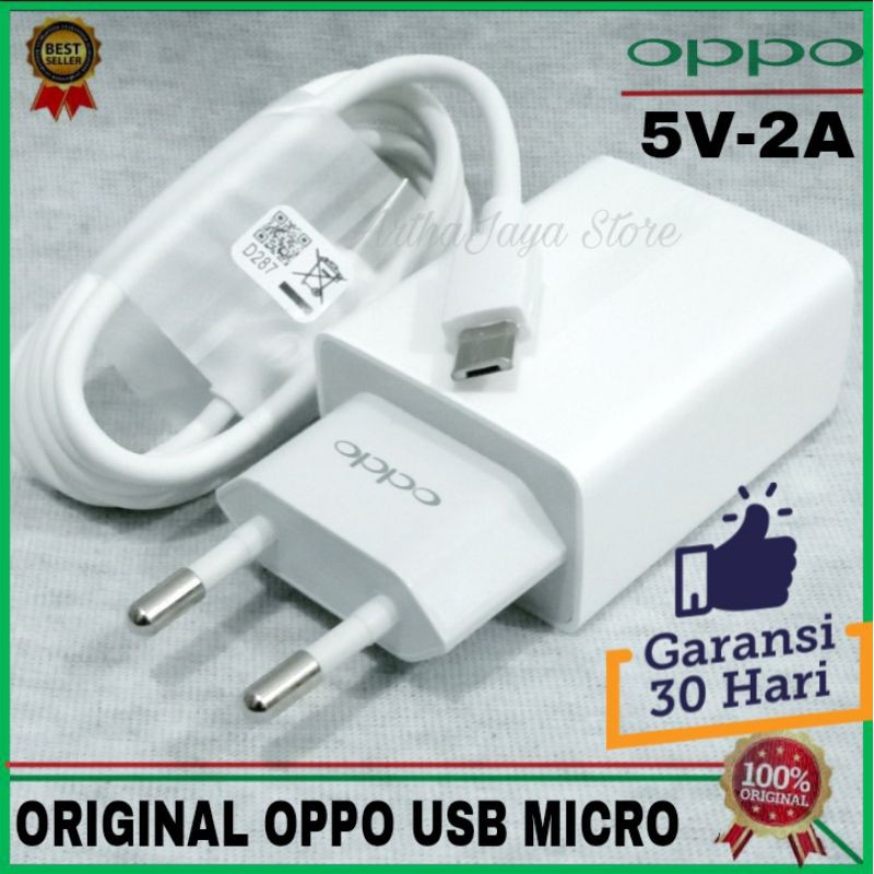 Charger Casan Oppo A3S A5s Micro USB ORIGINAL 100% charger ori