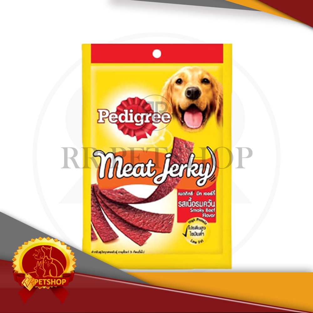 Snack / Cemilan Anjing Pedigree Meat Jerky Strip Pipih / Dog Food / Snack Anjing