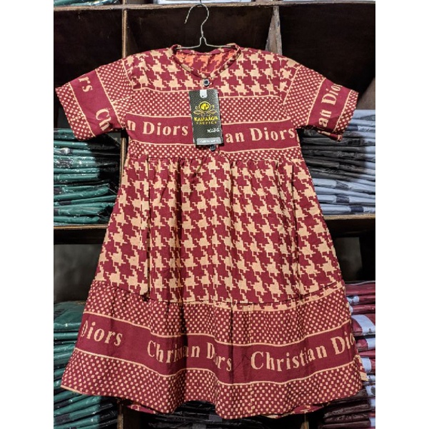 DRESS KIDS ANAK UMUR .  2  _3_4_..TAHUN.