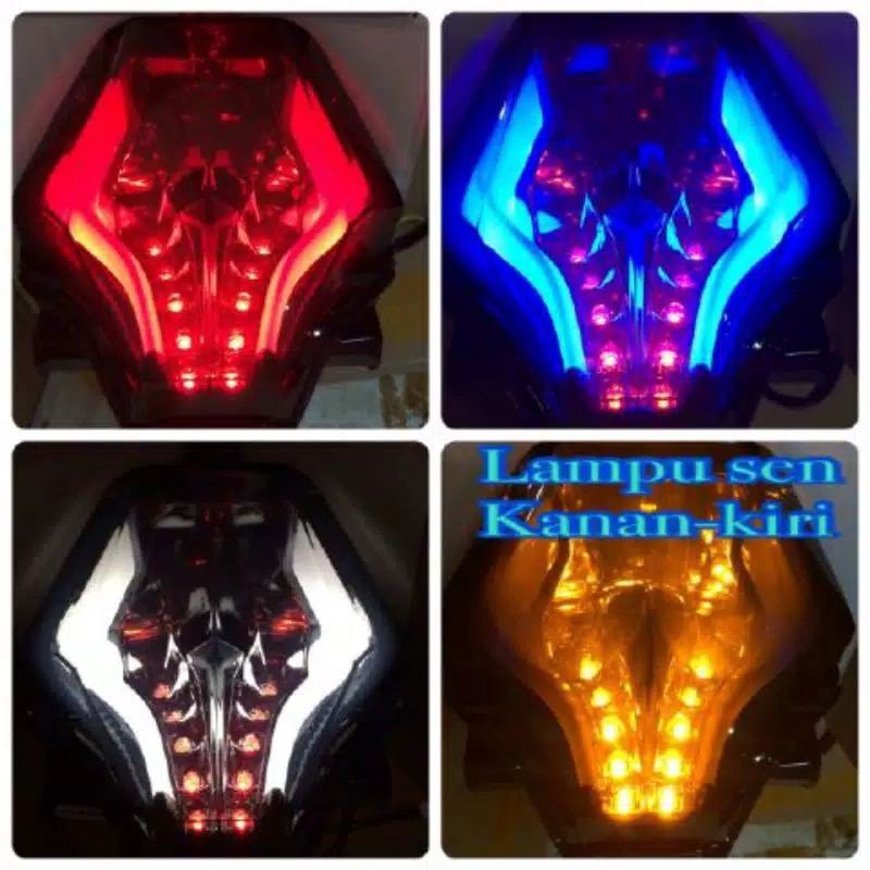 Lampu stop LED R25 MX KING NEW