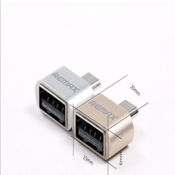 Remax Micro USB to USB OTG Plug for Smartphone.Original Remax