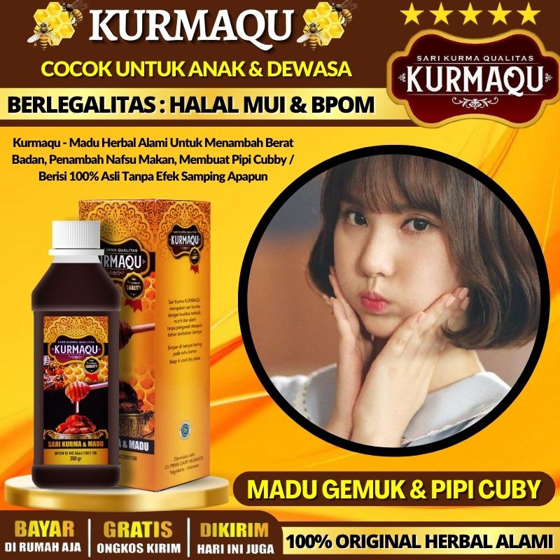 Madu Penggemuk Badan Anak & Dewasa, Obat Pipi Cabi Cuby, Obat Pipi Berisi, Obat Pipi Gemoy, Obat Pip