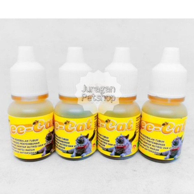 BEE CAT 10ML | Madu Murni 100% | Penunjang Daya Tahan/Nafsu Makan| Vitamin Kucing