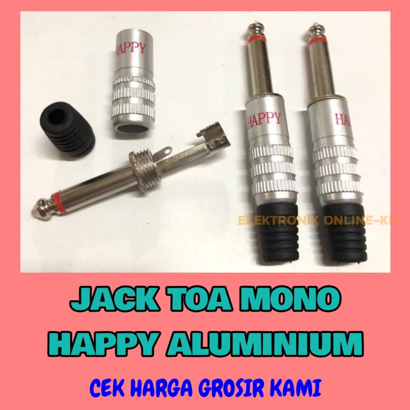 JACK TOA MONO HAPPY ALUMINIUM