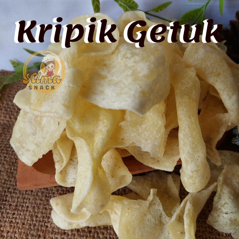 ALMA.SNACK KRIPIK GETUK 250gr SNACK KILOAN MURAH