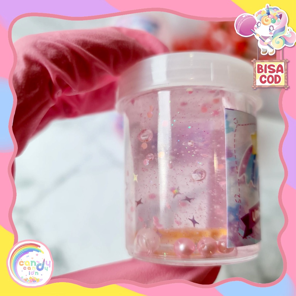 slime Unicorn Pinky Pearl by kadokado.idn free charm unicorn dan pearl