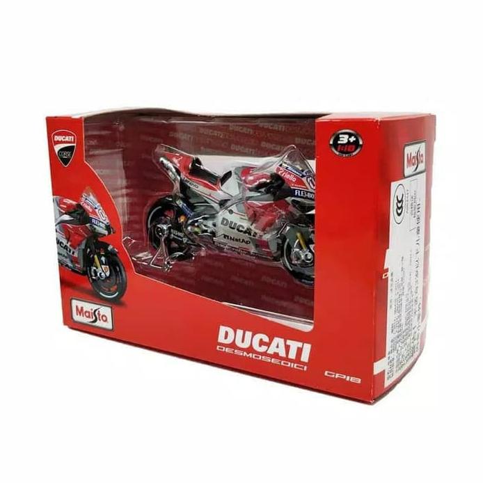 DIECAST MINIATUR ANDREA DOVIZIOSO DUCATI GP18 2018 MOTOGP