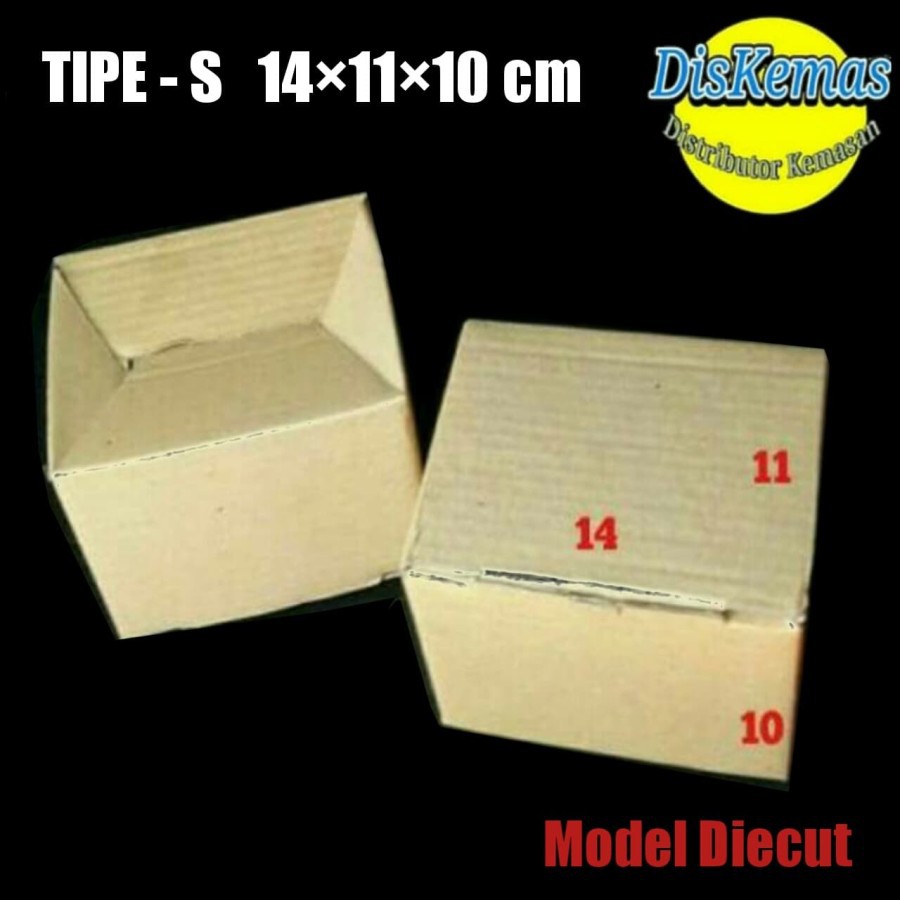 

KOTAK KARTON KARDUS POLOS BOX AKSESORIS PACKAGING MURAH TIPE S