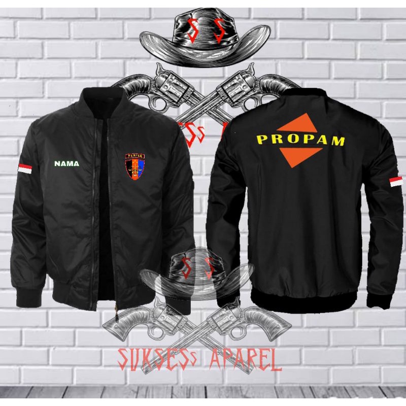 jaket propam bomber/polri