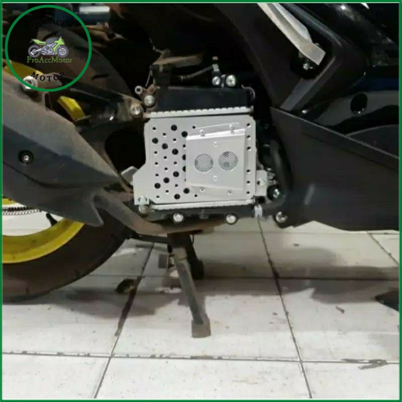 cover tutup radiator yamaha Nmax 2020 nmax old AEROX LEXI bahan alumunium Murah