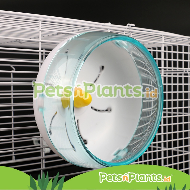 Silent Hamster Jogging Wheel - Mainan Roda Putar Kandang Hamster Import