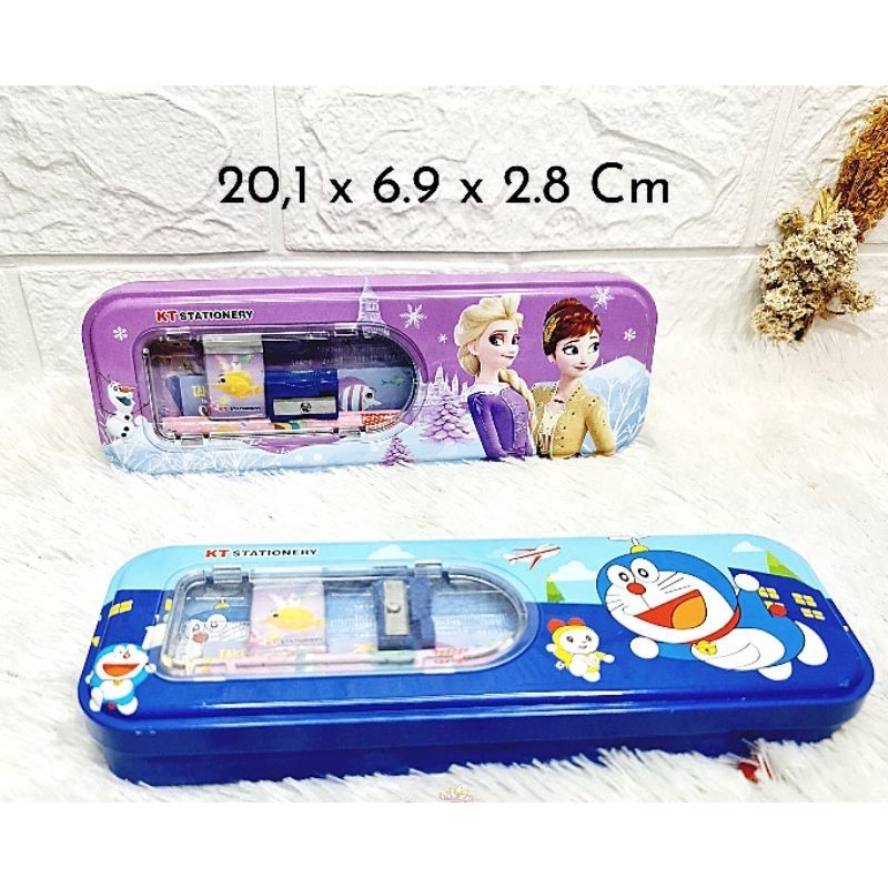 ( B-6631 )PENCIL CASE / TEMPAT PENSIL SET KARAKTER