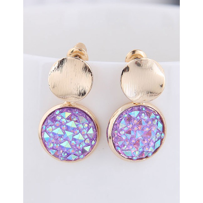 LRC Anting Tusuk Fashion Diamond Stud Earrings A5768X