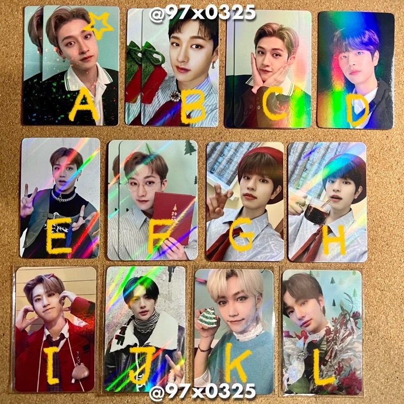 CE CHEVEL CHRISTMAS EVEL SKZ STRAY KIDS BANGCHAN BANG CHAN SEUNGMIN FELIX HYUNJIN HAN JISUNG ALBUM P