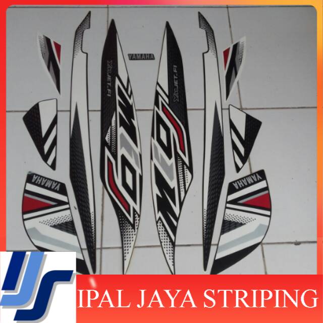 Stiker Mio J 2012 hitam