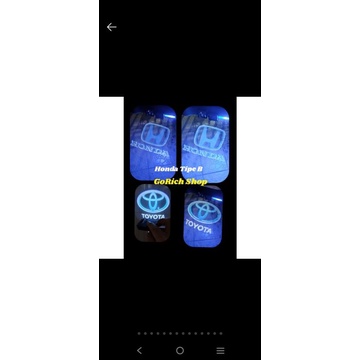 lampu led logo pintu Mobil