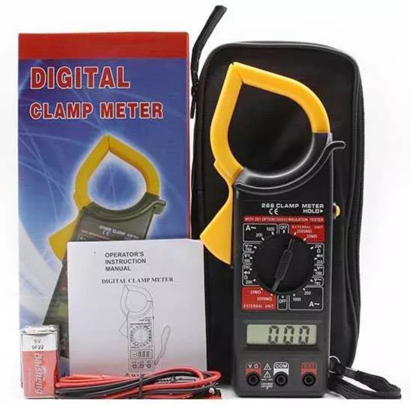 Tang Ampere Digital DT266 / Digital Clamp Multimeter DT 266 Ampere Meter