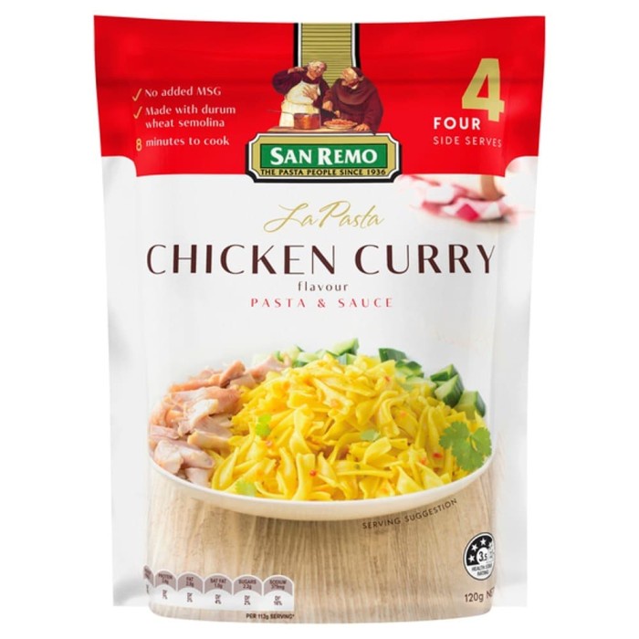 

f0fjhubfe00 San Remo La Pasta Chicken Curry Flavour DsGk