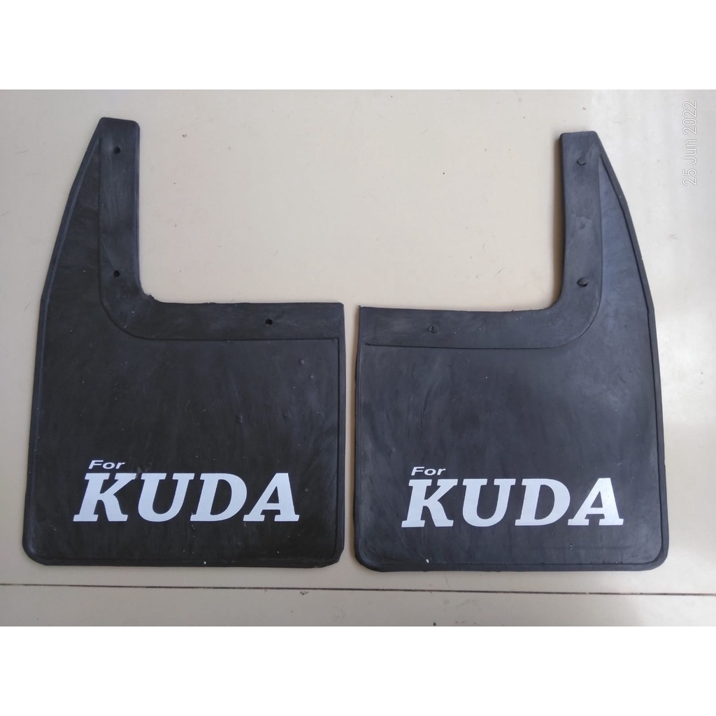 Karpet Roda Lumpur untuk Mitsubishi Kuda Mudguard harga sepasang 2 pcs bahan tebal original dan bahan sedang