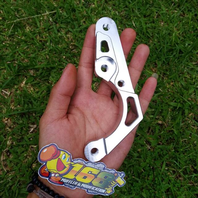 Breket kaliper 2P dudukan kaliper 2P brembo nissin swits KTC untuk satria FU