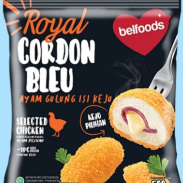 

Cordon Bleu Royal Belfoods 500 gr