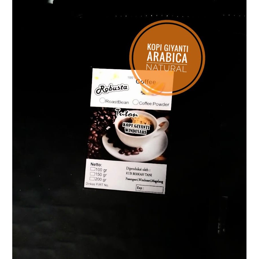 

Kopi Arabica Natural Giyanti