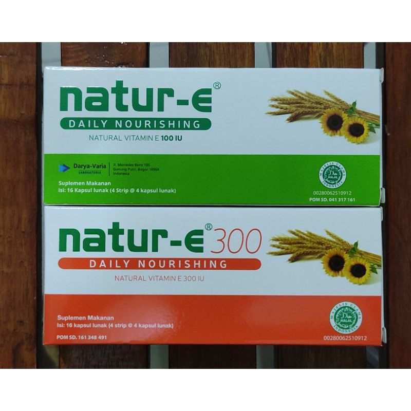 Vitamin E Natur E Daily Nourishing 16 Kapsul / Perawatan Kulit