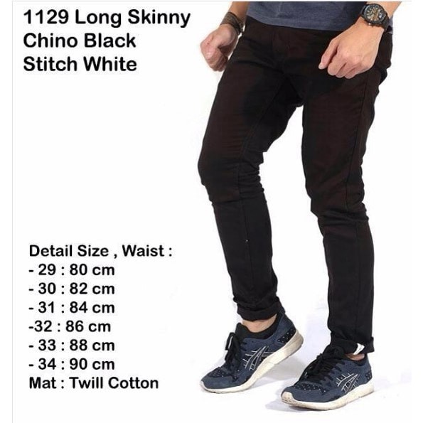 Celana Jeans Hitam Panjang Premium - Ready Stok, Kualitas Terbaik