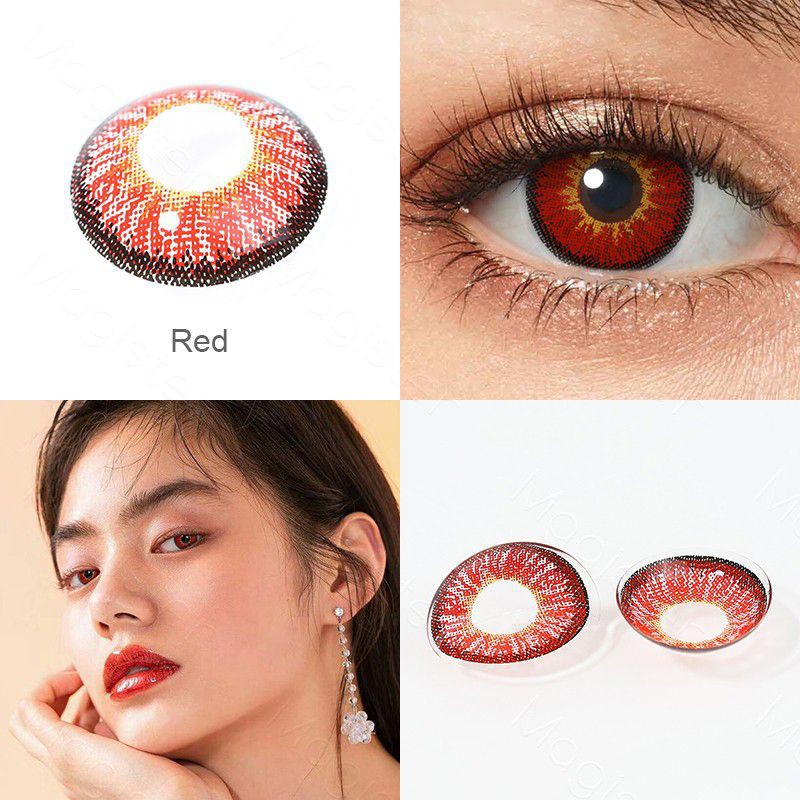 ❤️RCS❤️ Softlens cosplay merah  Naruto manga