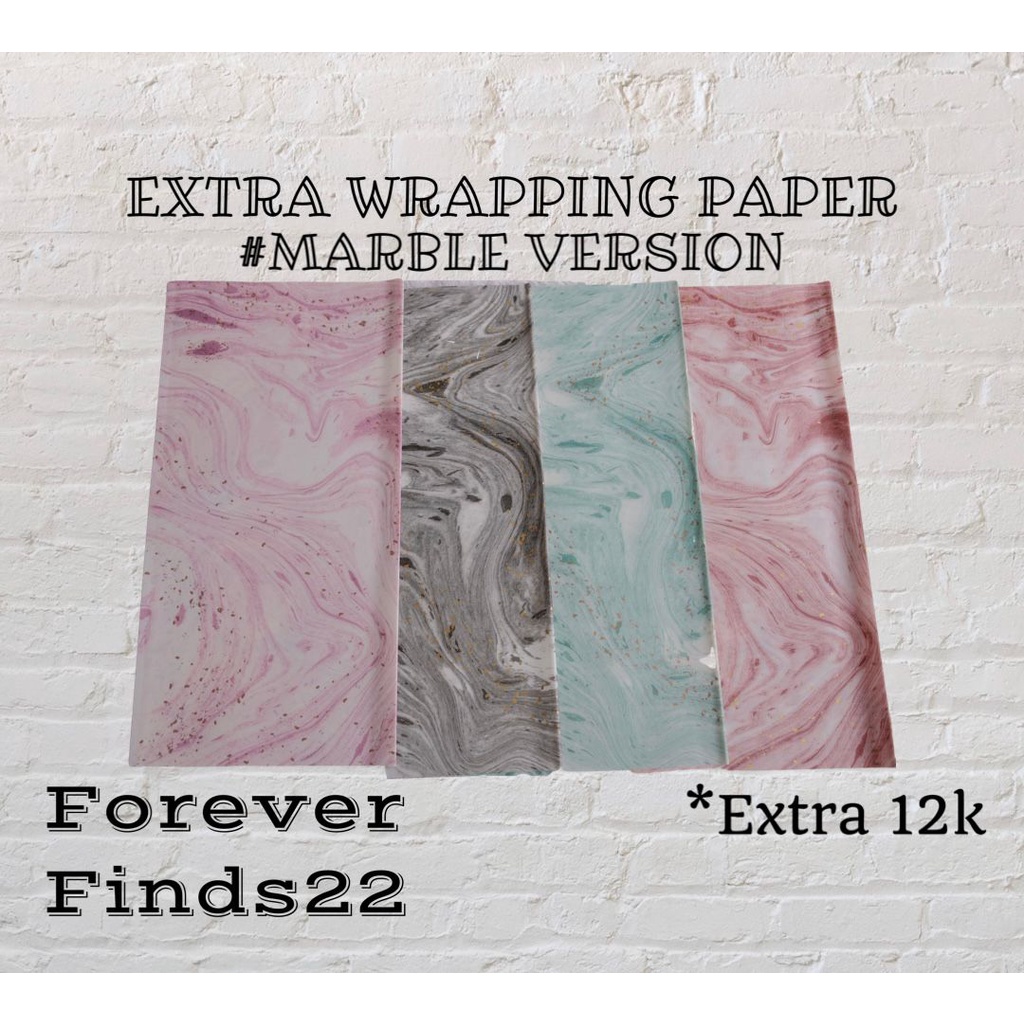 

WRAPING PAPER MARBLE