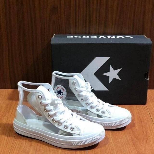 Hot Sale Promo Sepatu Converse 70s Premium Original Transparan High