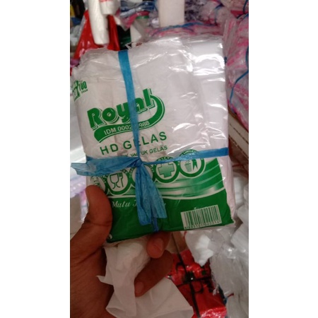 PLASTIK KRESEK HD 1&amp;2 GELAS POP ICE / KANTONG PLASTIK TEMPAT GELAS OZ UK 1&amp;2 GELAS