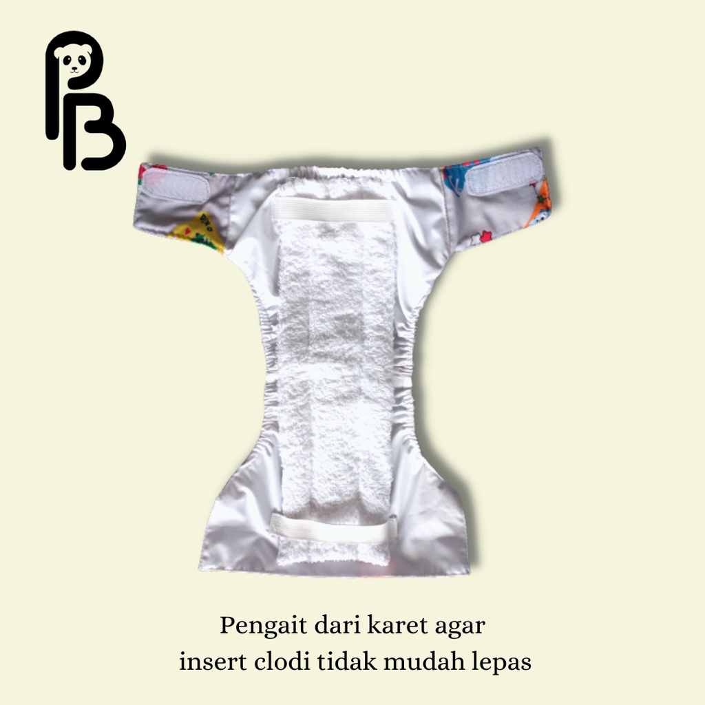 Precious Baby | Clodi Bisa Pilih Motif | Popok Kain Bayi Cuci Ulang | Celana &amp; Perekat
